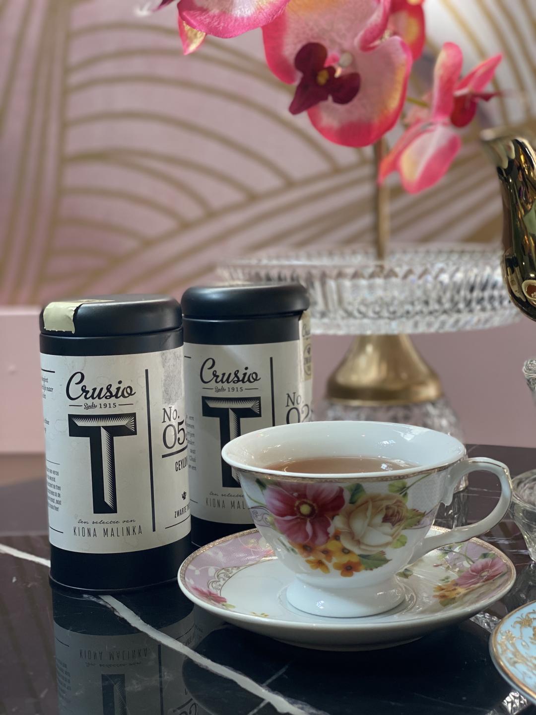 High tea met heerlijke thee van Crusio